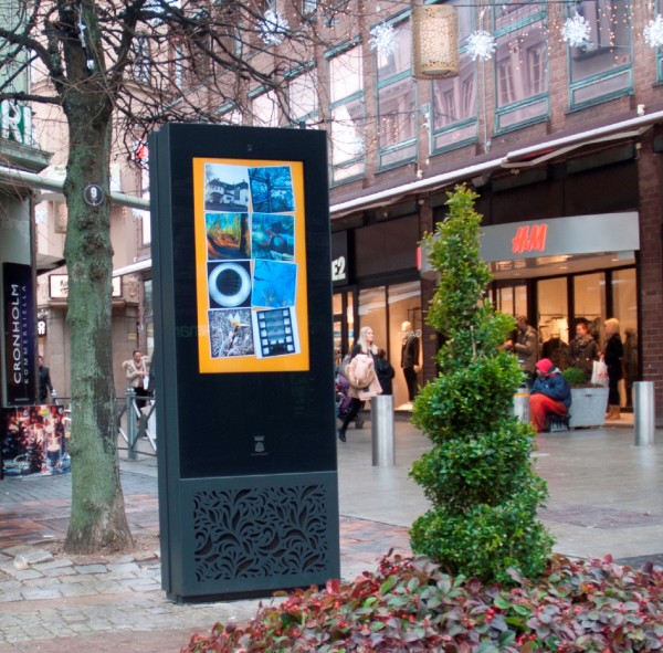 city installs network of interactive Zytronic outdoor