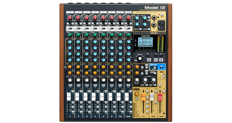 TASCAM Ships Model 12 Audio and Multimedia Production Switcher rAVe