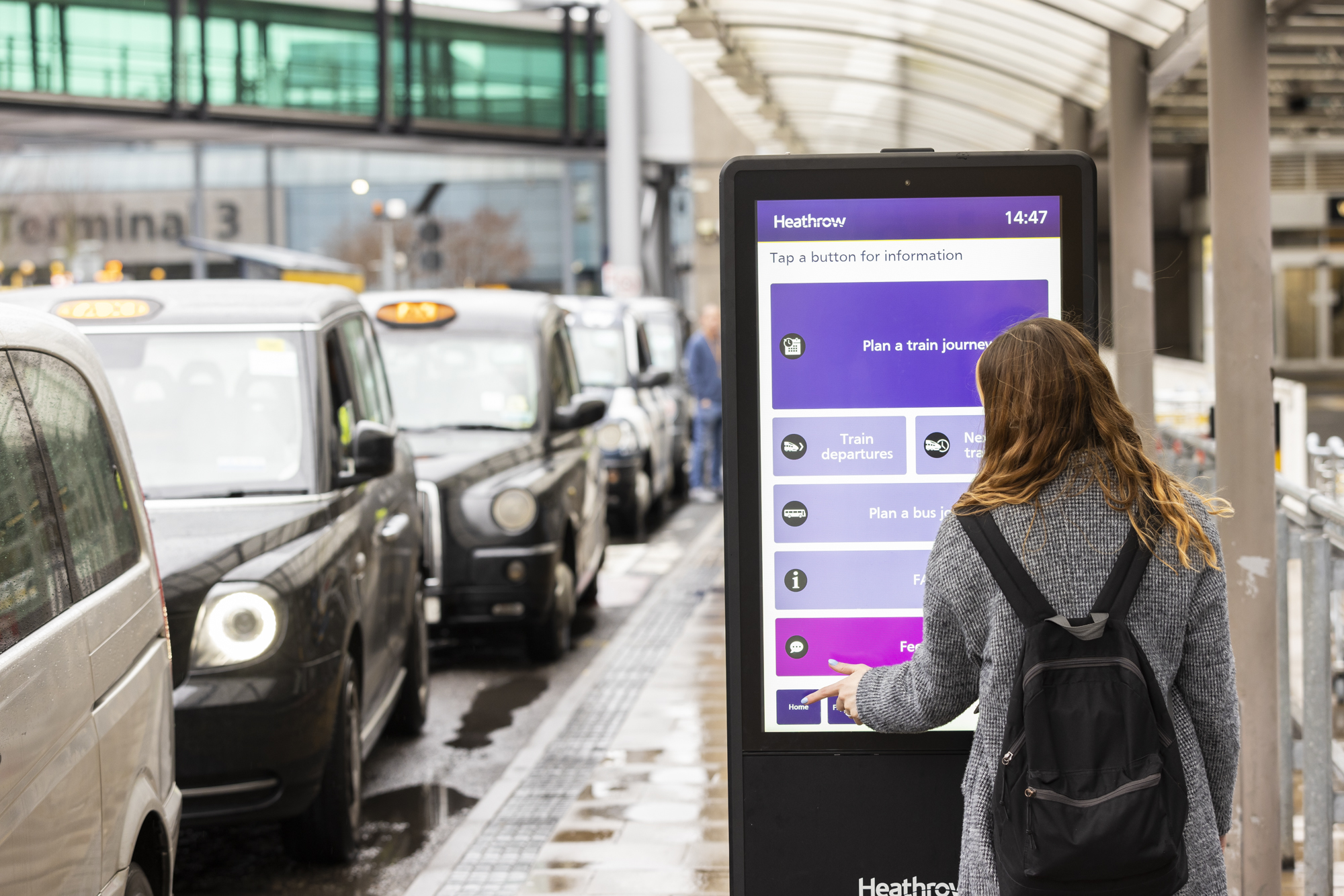 Large Interactive Passenger Information Displays Take Advantage of