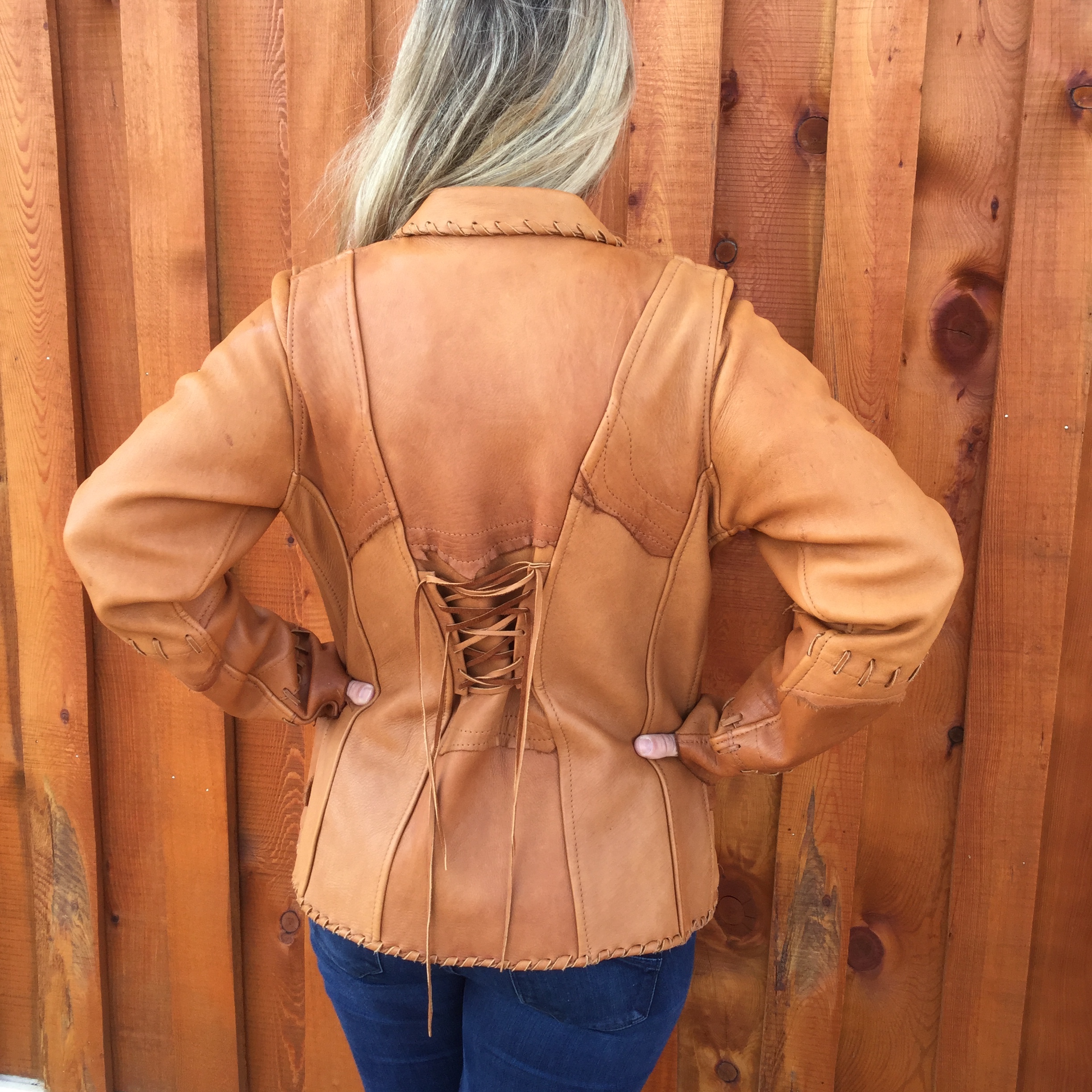 Women's Deerskin Jacket Raw & Edgy Designs Taos NM