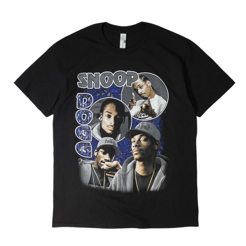 Snoop Dogg S/S TShirts Black / スヌープ・ドッグ ショートスリーブ Tシャツ ブラック RAWDRIP