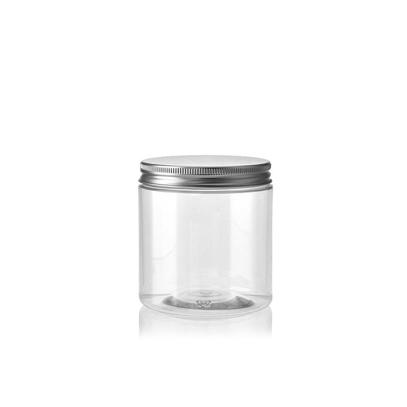 250g PET Plastic Jar with Aluminium Cover Raw Essentials