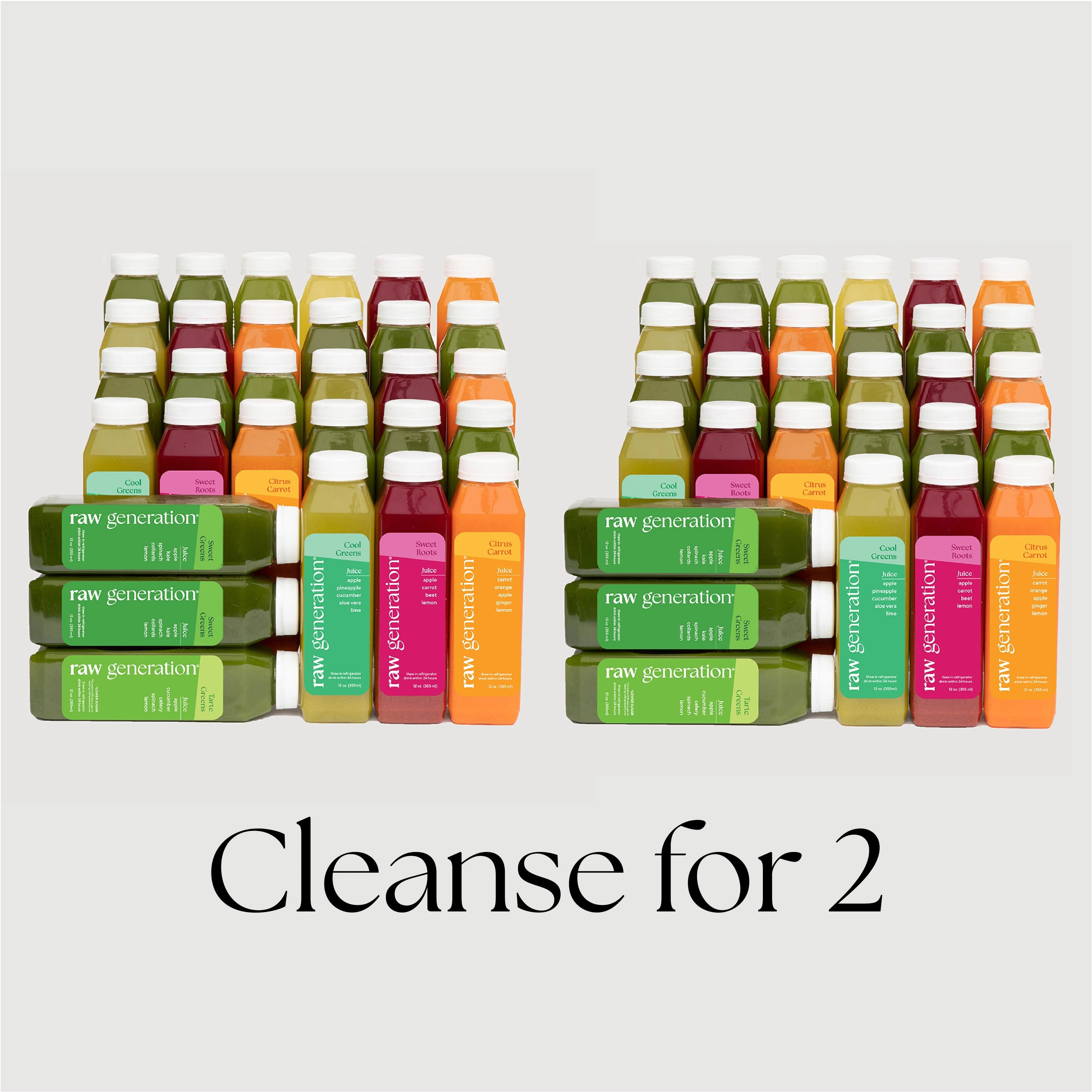 Cleanse for 2 Raw Generation, Inc.
