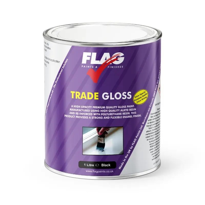 Flag Gloss Paint Interior & Exterior Use Rawlins Paints