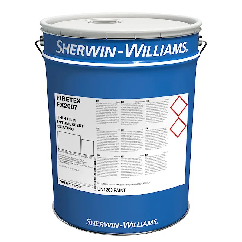 SherwinWilliams Firetex FX2007 60 Minute Structural Steel