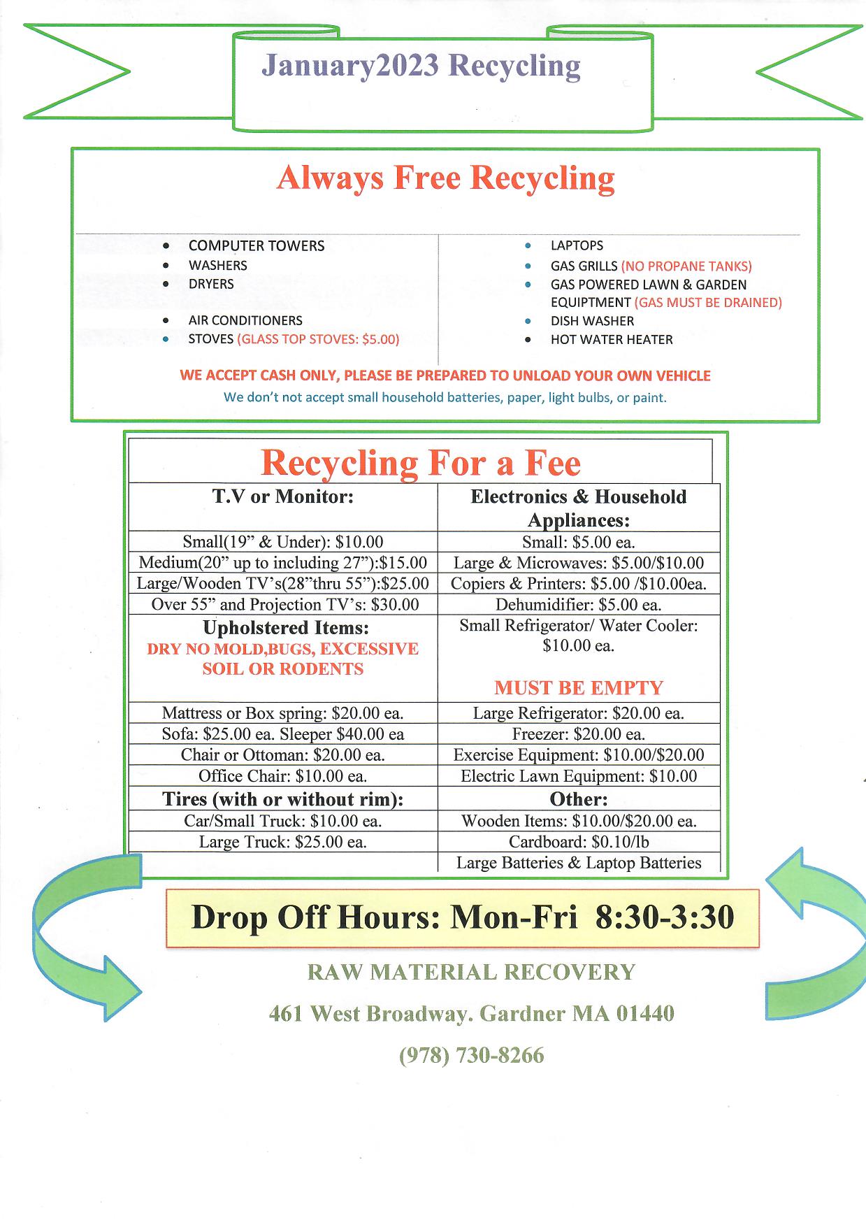 Appliance Recycling Leominster, MA