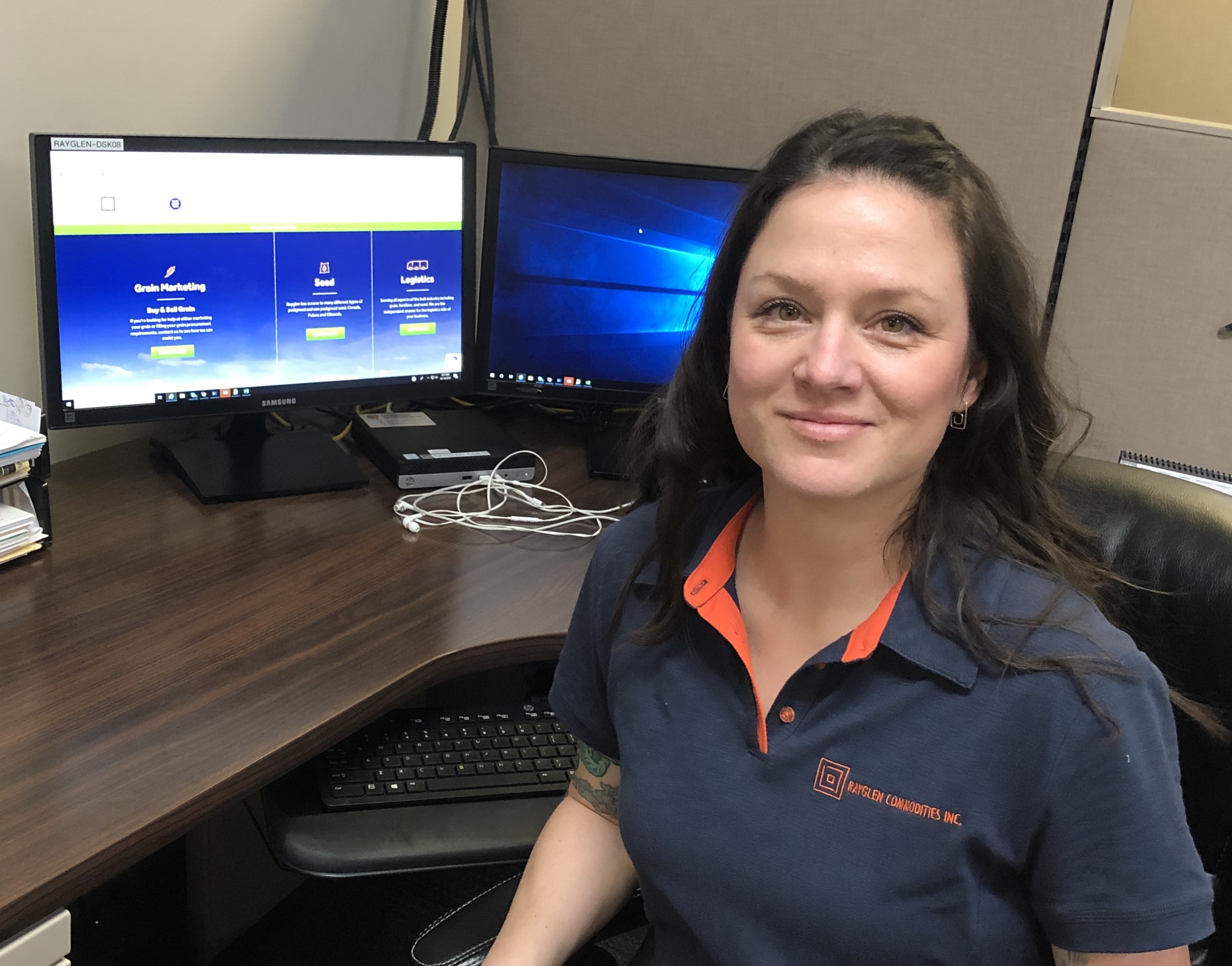 Melinda Symak Alberta Grain Merchant Rayglen Commodities Inc.