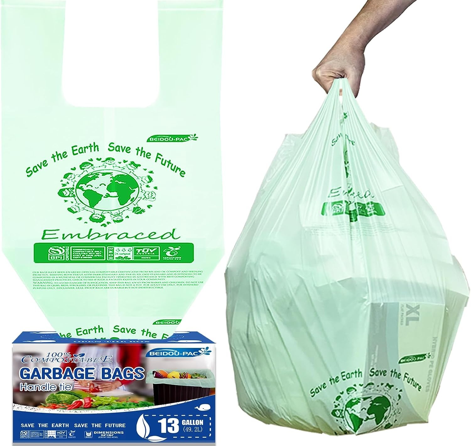 compotable trash bags leading manufactuer and supplier in china