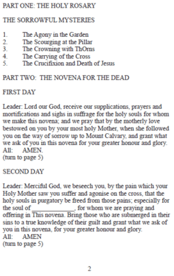Nine-Day Novena Prayer For The Dead | RAYTISCH.NET