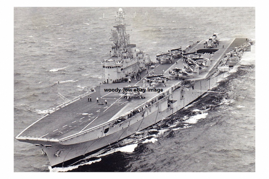 rp14603 Canadian Aircraft Carrier HMCS Bonaventure , built 1957
