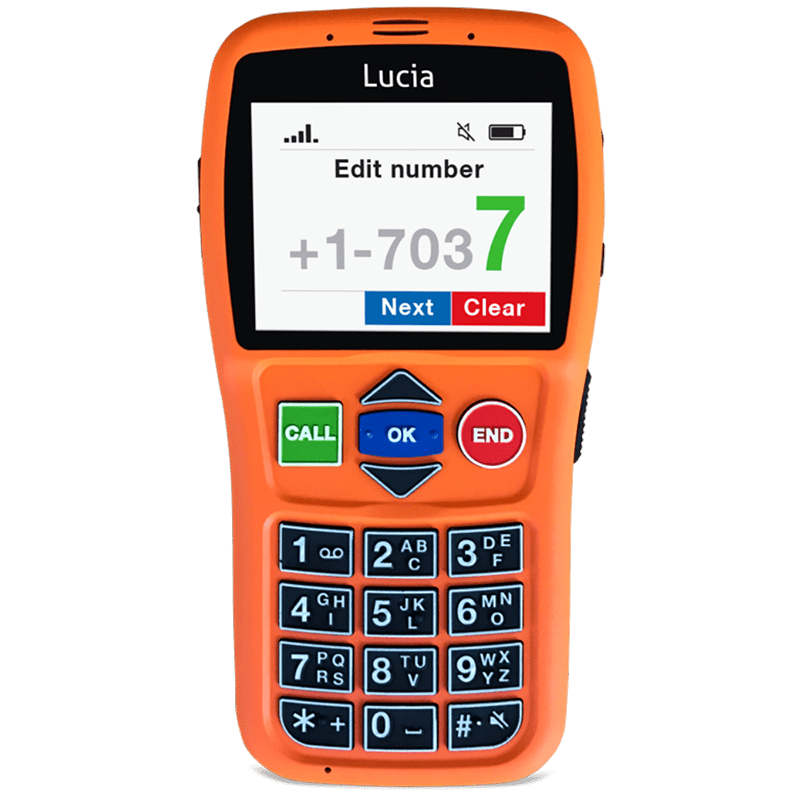 Lucia Cell Phone EasytoUse Cell Phone Shop RAZ Mobility