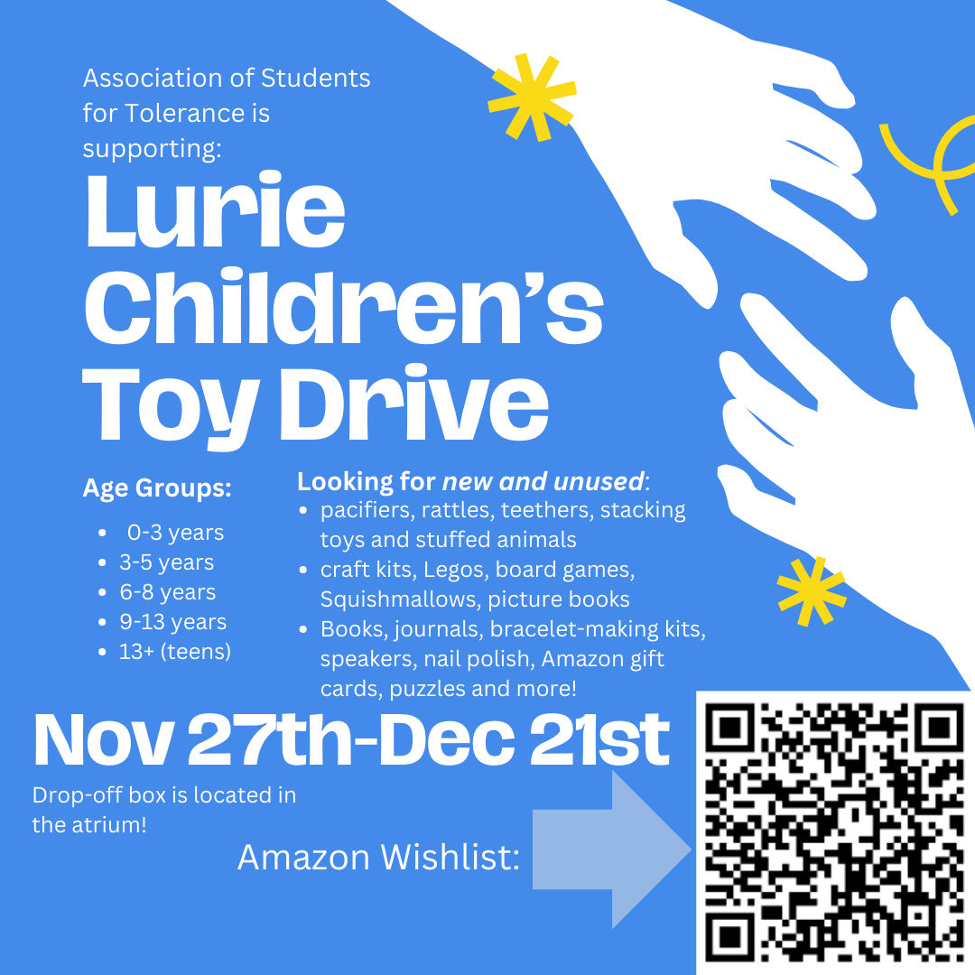 AST Lurie Children's Toy Drive Riverside Brookfield High School