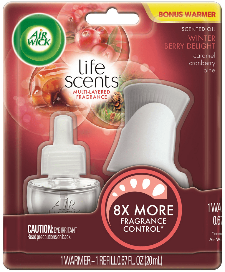 AIR WICK® Scented Oil Winter Berry Delight Kit (Discontinued)