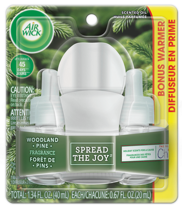 SmartLabel AIR WICK® AIR WICK® Scented Oil Woodland Pine (Canada