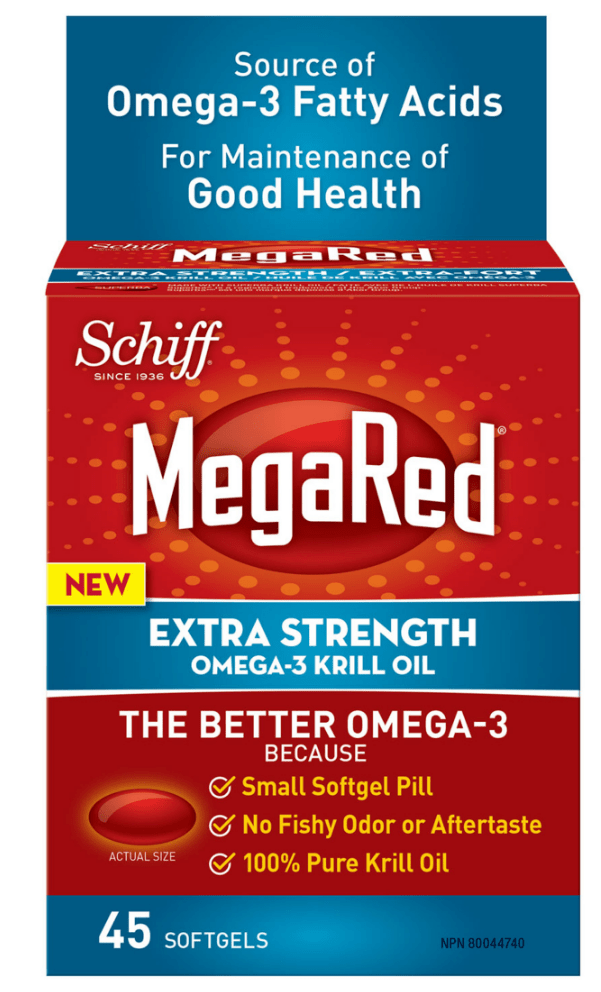 MegaRed® Superior Omega3 Krill Oil Extra Strength 500 mg Softgels