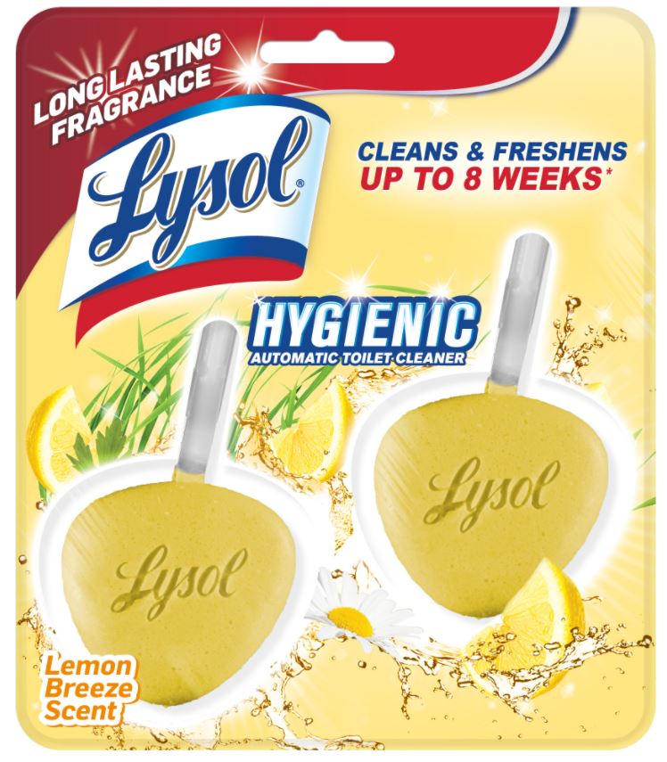 LYSOL® Hygienic Automatic Toilet Cleaner Lemon Breeze