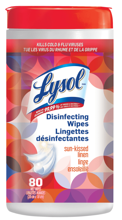 LYSOL® ADVANCED™ Disinfecting Wipes Citrus (Canada)