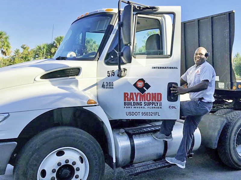 Delivery Raymond Building Supply, LLC.