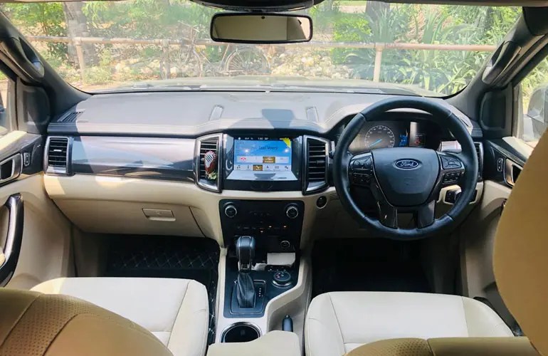 Ford Endeavour 3.2L (4x4 Automatic) selfdrive car on rent Delhi