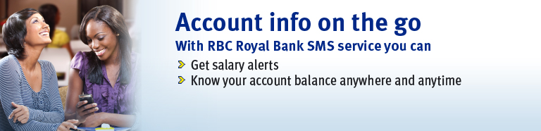 Trinidad and Tobago SMS Service Account info on the go