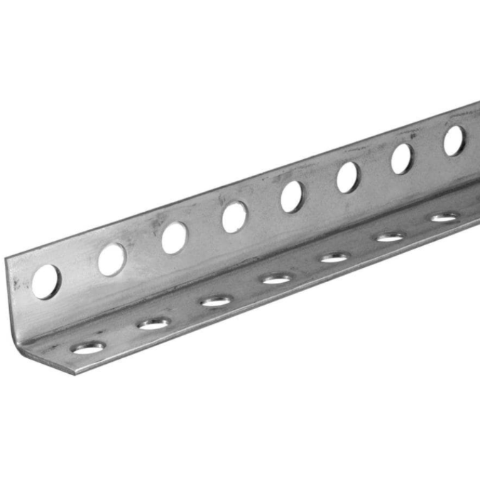 14 Gauge Punched Galvanized Steel Angle For Sale RC Hardware Manufacturer