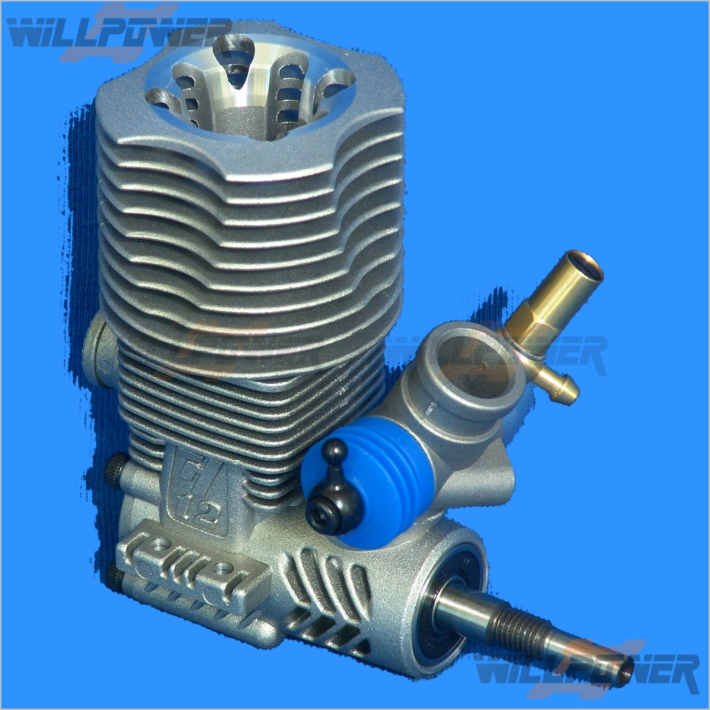 Hyper 12 Rear Exhaust Nitro Engine H1211 (RCWillPower) OFNA HOBAO RC