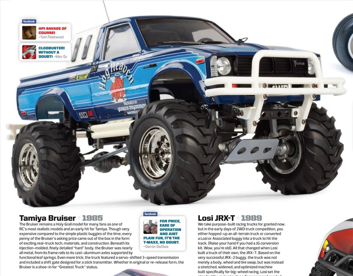 The Greatest RC Trucks of All Time - RC Car Action