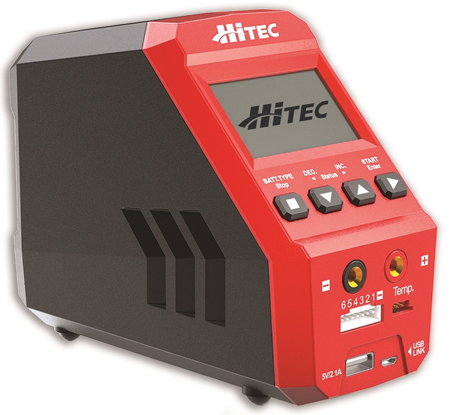 Hitec RDX1 AC/DC Battery Charger/Discharger RC Car Action