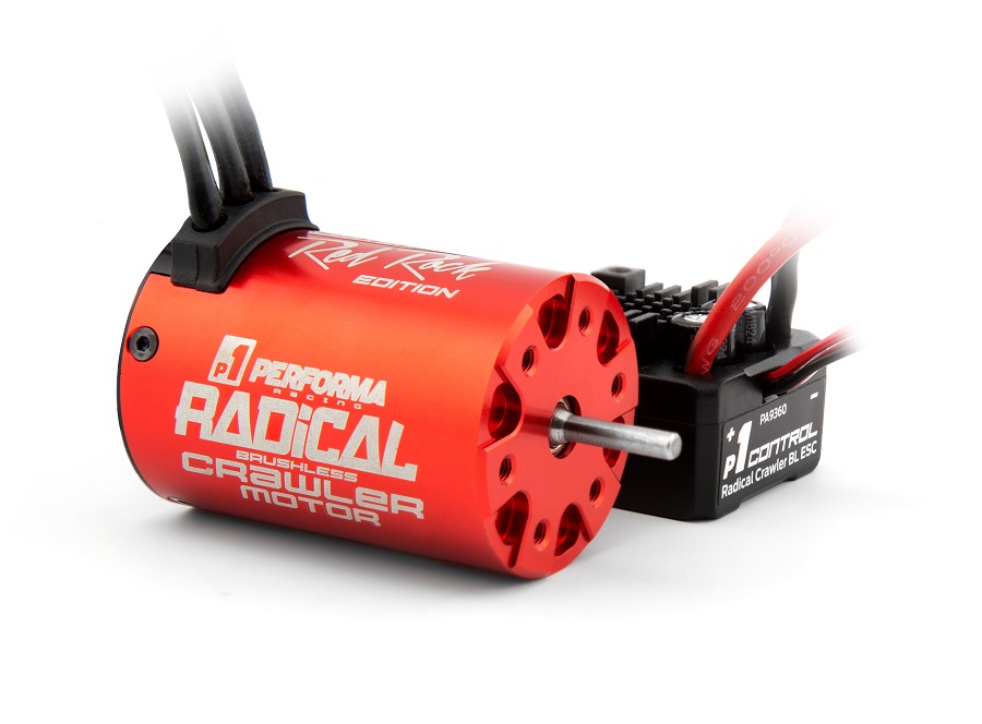 Performa Racing Waterproof Crawler Brushless Combo & Program Box RC