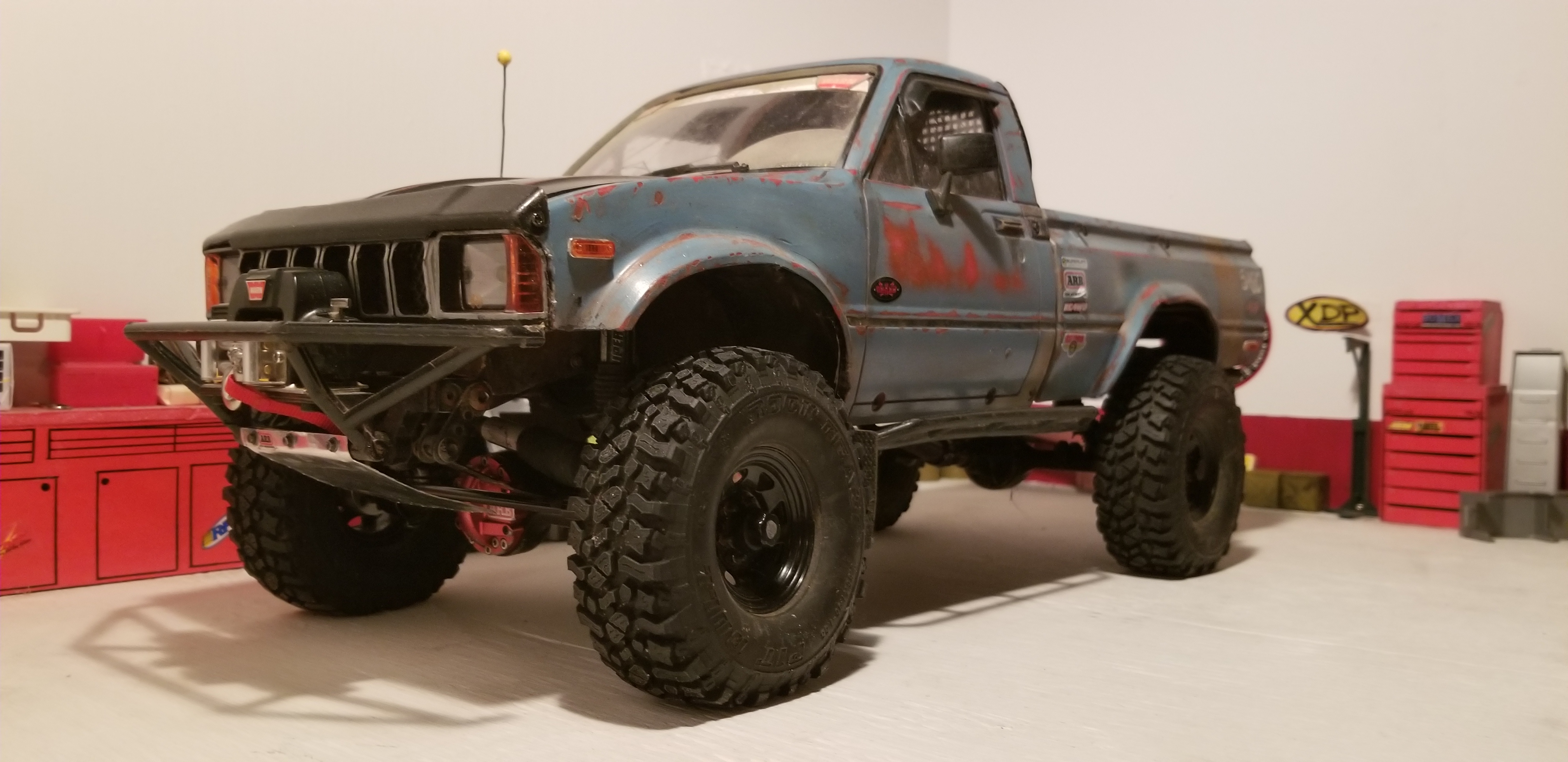 HighDetail Hilux RC Car Action