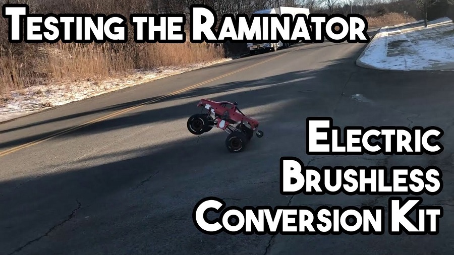 Testing The Brushless Conversion Kit For The Primal RC Raminator