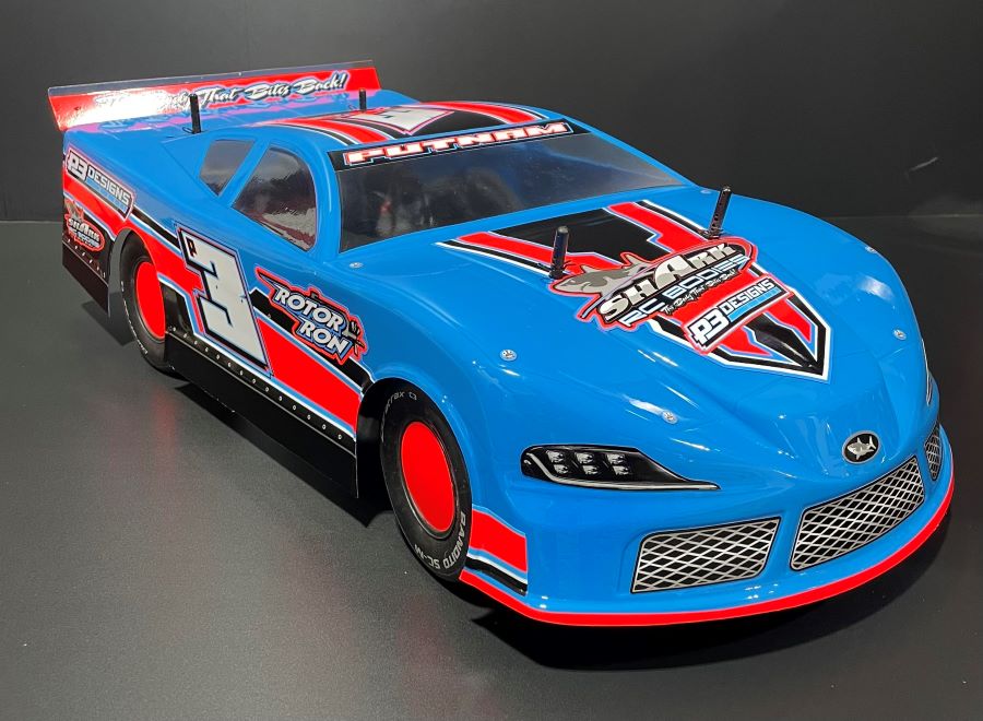 Shark RC The Riddler Clear Body For Short Course Street Stock RC Car