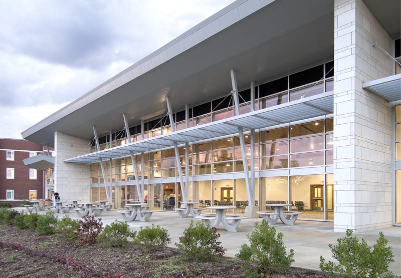 Southern Illinois University, Evergreen Hall River City Construction