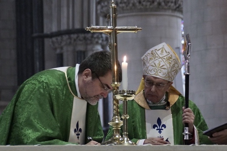 inducts Fr Alan Hodgson as Dean of Cathedral Catholic Diocese