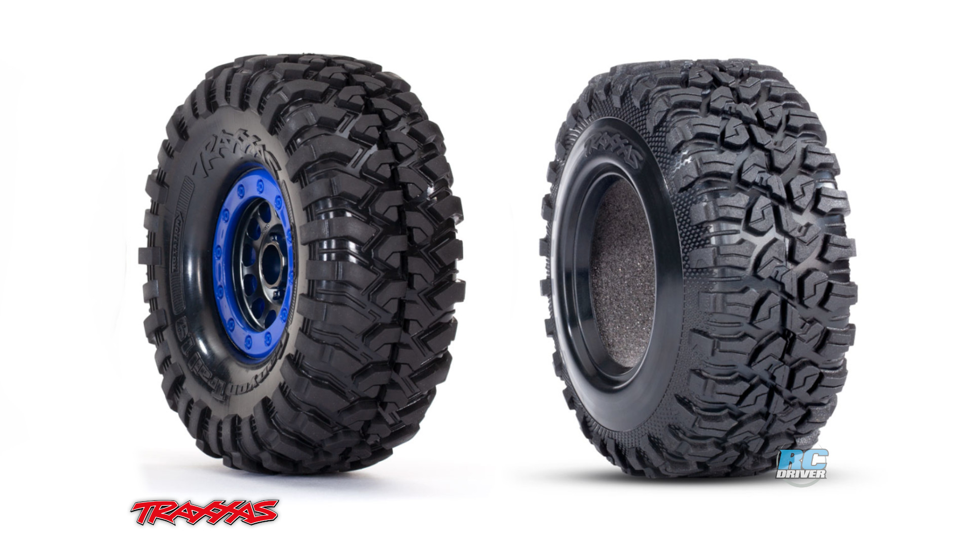 Traxxas Method Mounted Wheels & Canyon Tires For TRX4 RC Driver