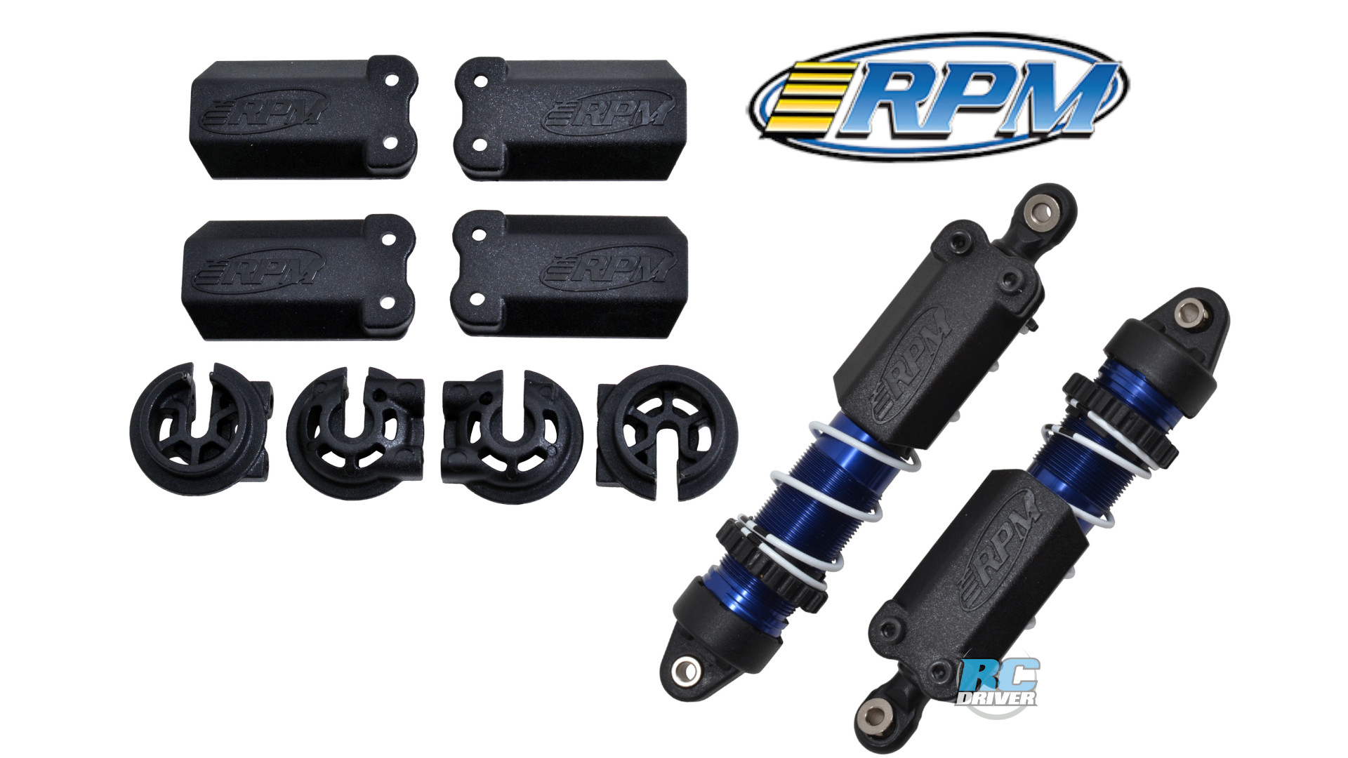RPM Shock Shaft Guards For Traxxas GTR Shocks RC Driver