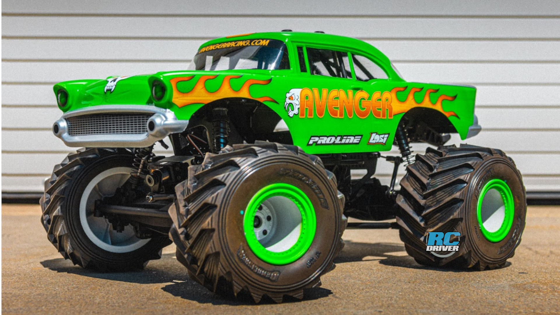 ProLine 1957 Chevy Bel Air “Avenger” Clear Body RC Driver