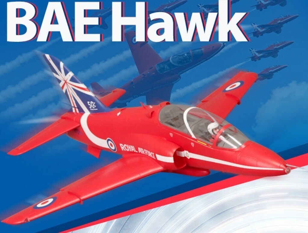Buy Fms Aircraft Bae Hawk 80Mm Ducted Fan Jet Pnp (Now With Reflex