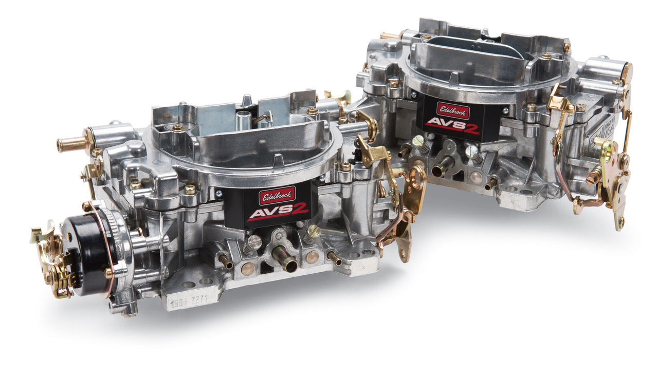 New Edelbrock AVS2 carburetors with annular… Rare Car Network