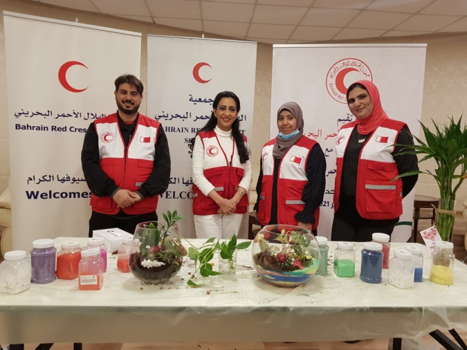 BRCS organizes GCC training program on “Home Garden” Bahrain Red Cresent