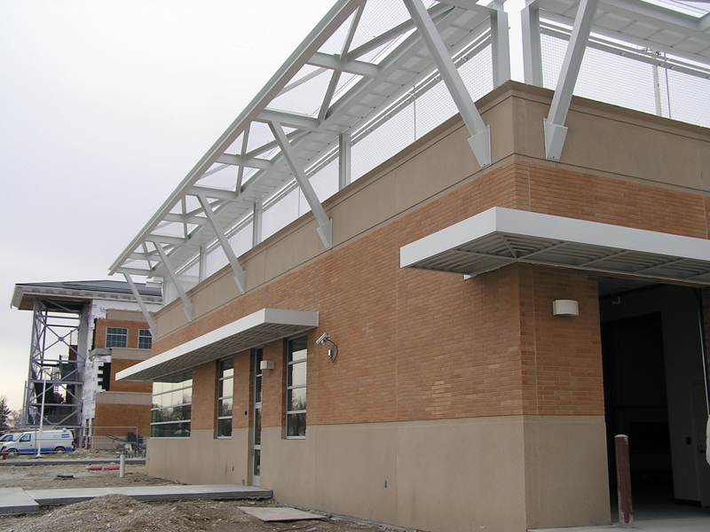 Aurora Police Station Parking Garage & TAS Building R.C. Wegman