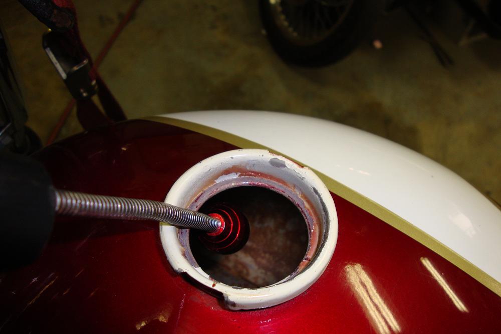 Randys Cycle Service & Restoration Gas Tank Sealing
