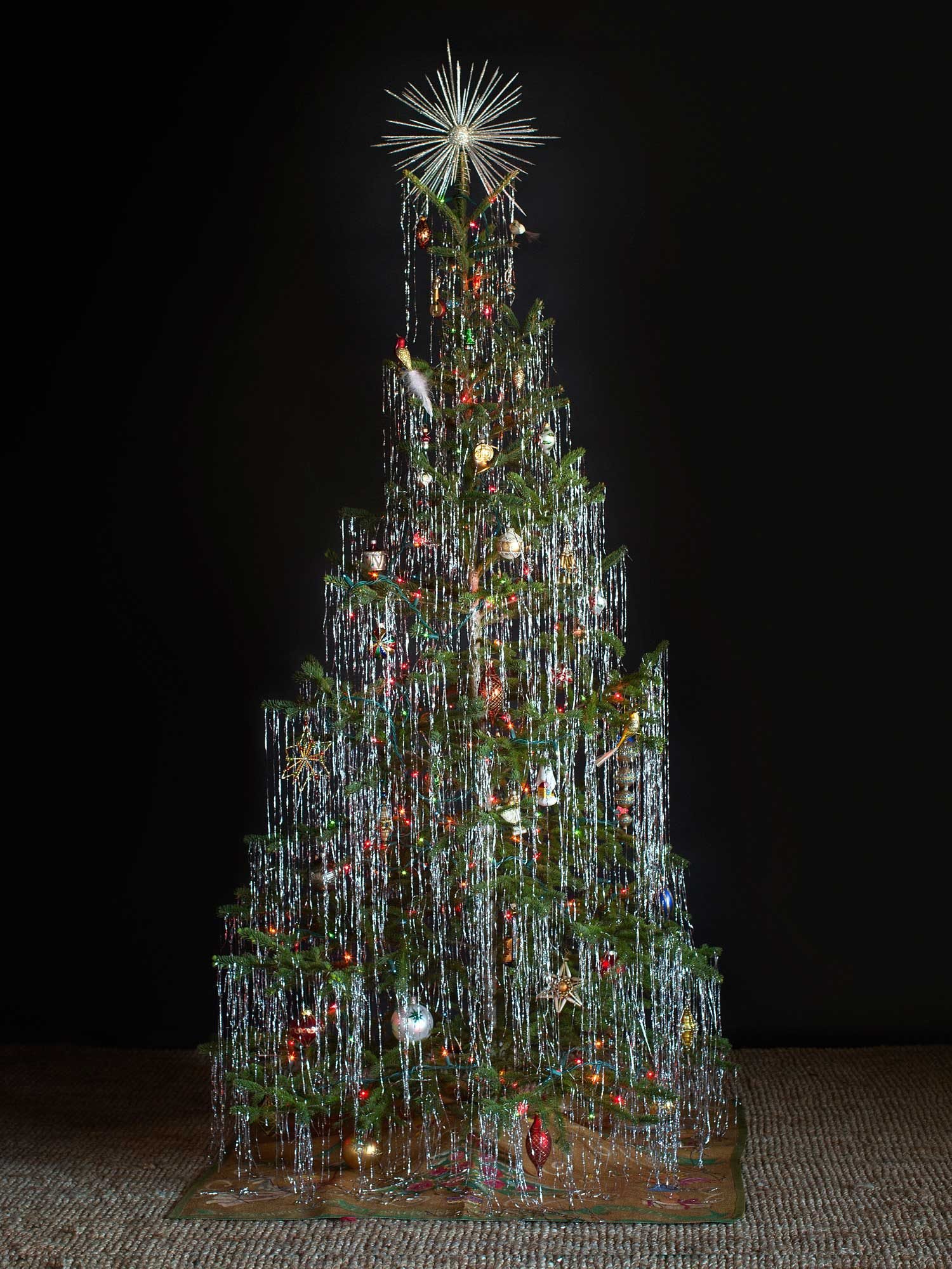 207 Shimmering Tinsel Tree