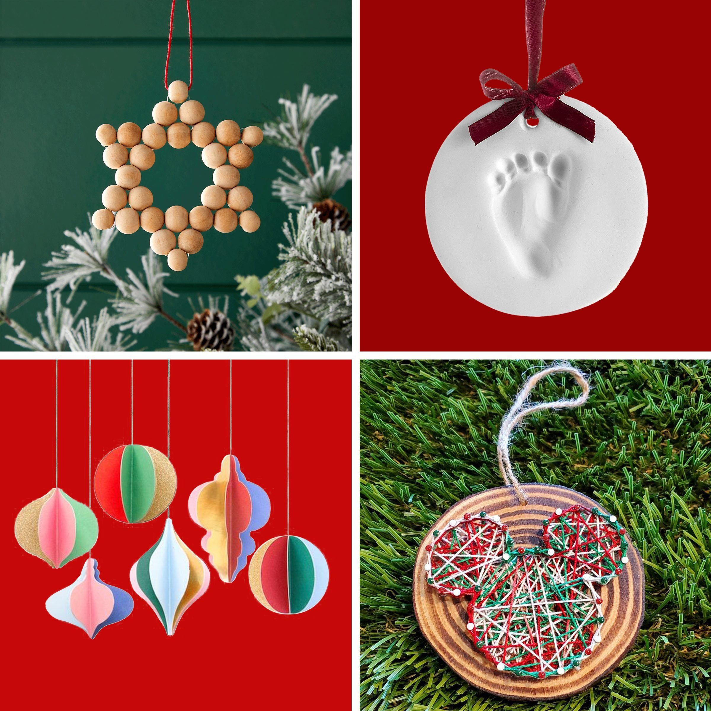 70 Diy Ornaments The Whole Family Will Love Easy Christmas Crafts