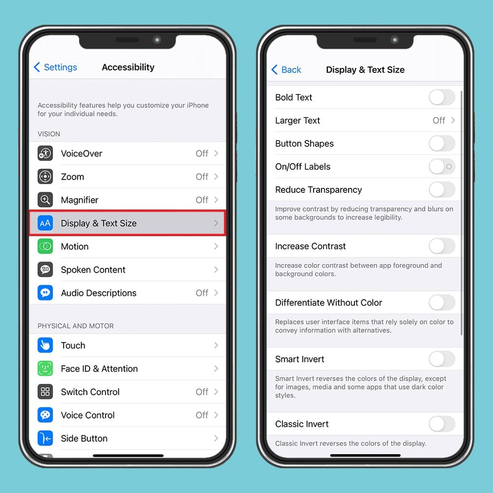 25 Smartphone Accessibility Settings 2023 iPhone and Android Settings