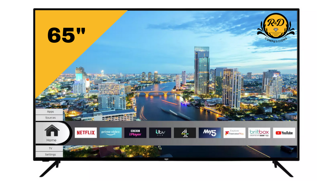 Bush 65 Inch Smart 4K Ultra HD TV R&D Competitions