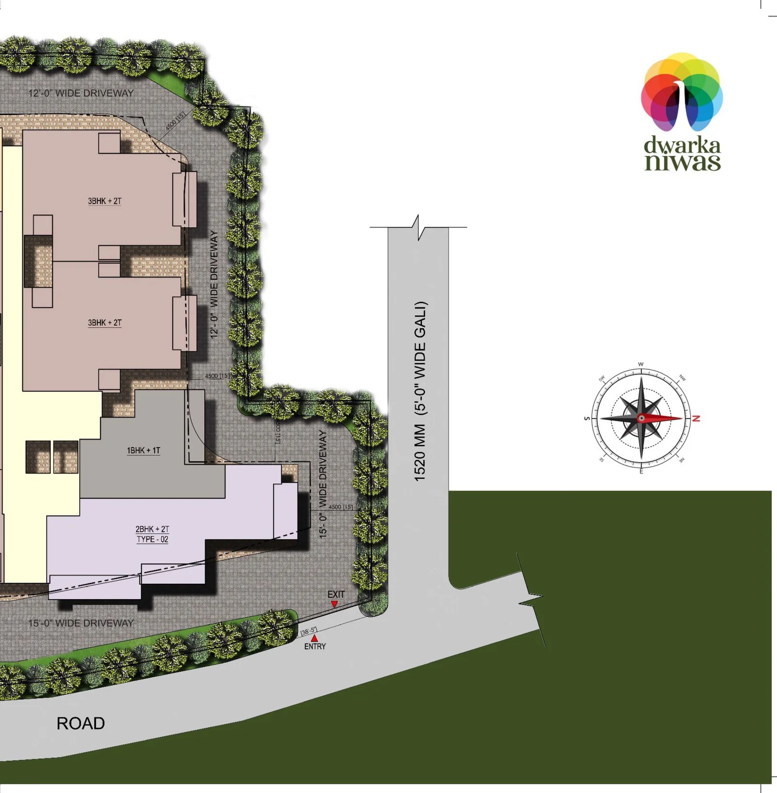 Dwarka Niwas Residential Property for Sale Dwarka Niwas, Poddar Tiles, Shivaji Path, Bihar