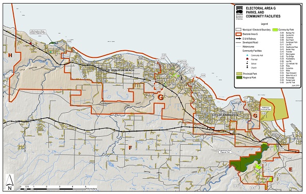 Electoral Area G Dashwood, French Creek, San Pareil, Rivers Edge Community Parks RDN