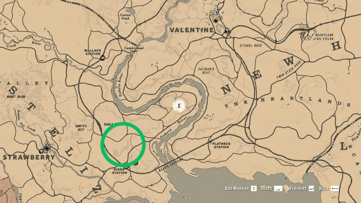 Red Dead Redemption 2 HighStakes Treasure Map Locations