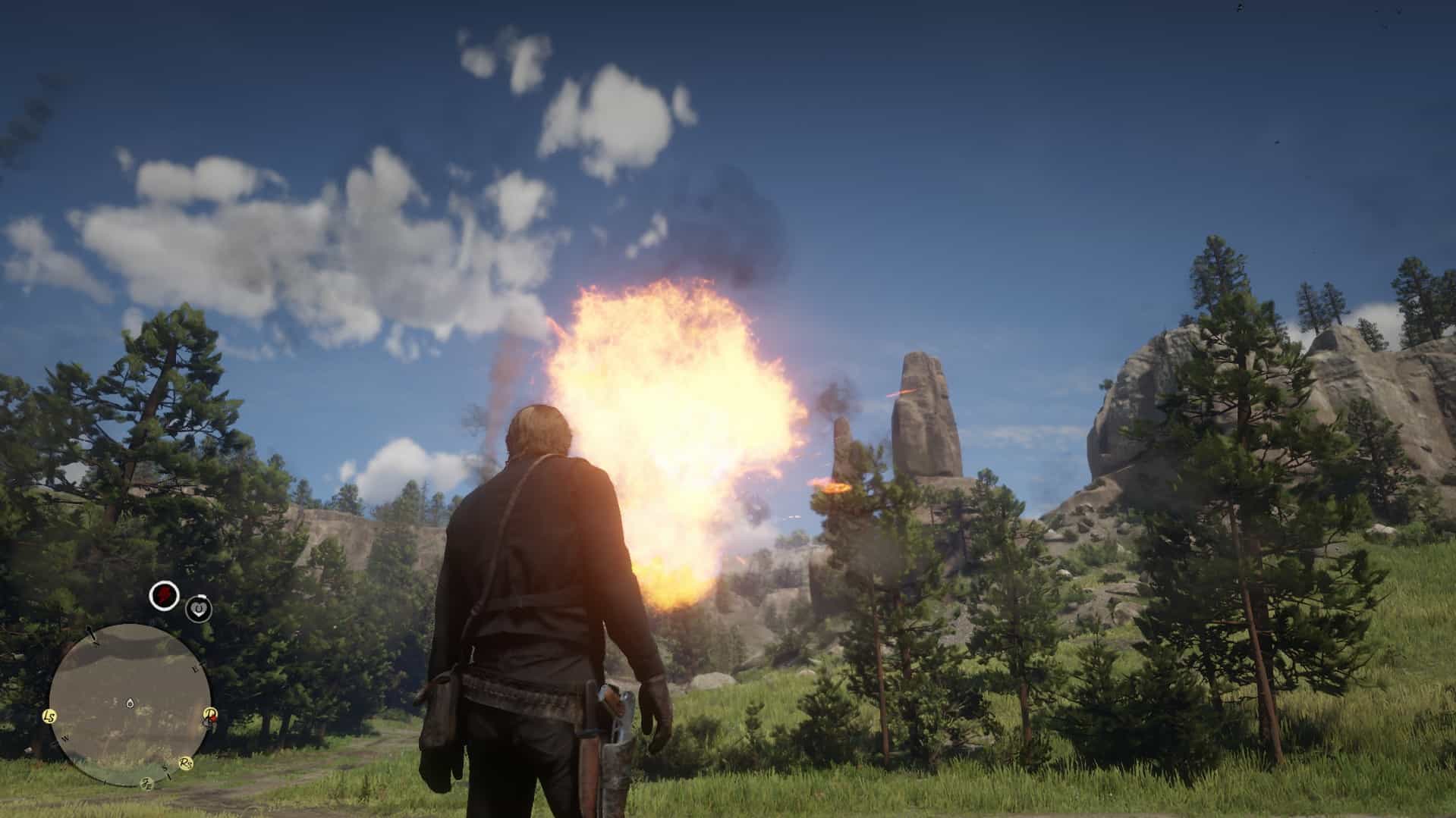 Pyrokinesis Power (Explosions) Red Dead Redemption 2 Mod